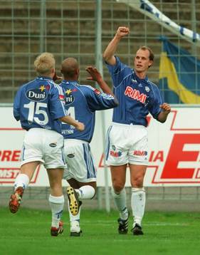 Henrik Bertilsson, Halmstad jublar