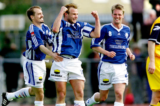 Magnus Arvidsson, Anders Friberg och Patrik Olsson,
