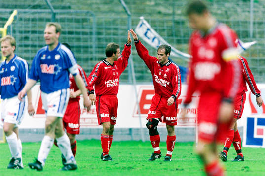 Mathias Florén och Thomas Olsson, Norrköping jublar
