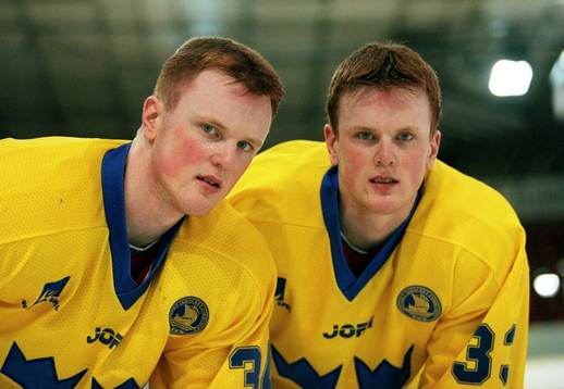 Henrik Sedin och Daniel Sedin, Sverige