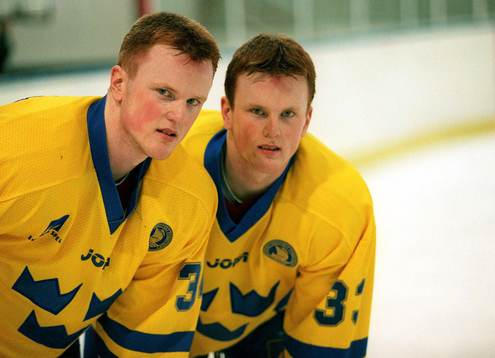 Henrik Sedin och Daniel Sedin, Sverige