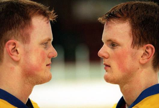 Henrik Sedin och Daniel Sedin, Sverige