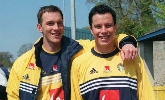Patrik Andersson och Daniel Andersson, Sverige