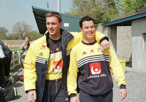 Bröderna Daniel och Patrik Andersson är med från start i