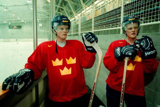 Daniel Sedin och Henrik Sedin, Sverige