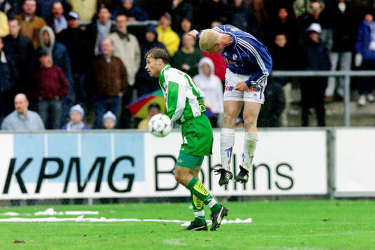 Hans Berggren, Hammarby med halmstads Petter Hansson i