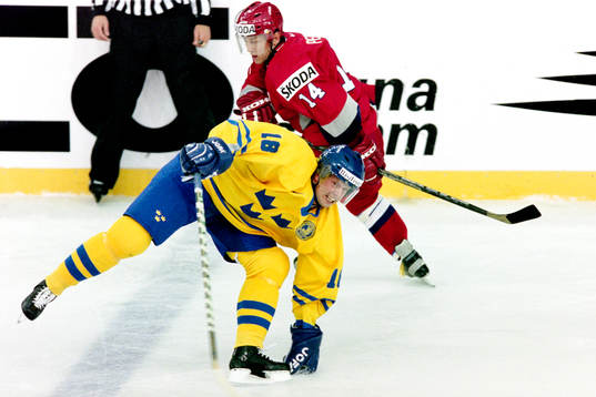 Ishockey, VM, Sverige - Ryssland, 4-1