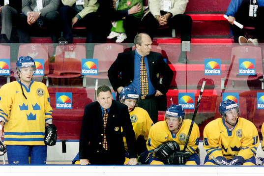 Stephan Lundh och Sune Bergman, tränare i Sverige