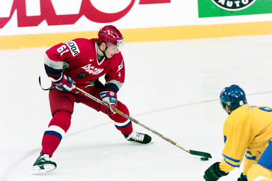 Maxim Afinogenov, Ryssland