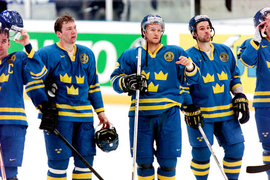 Michael Nylander, Sverige deppar med lagkamraterna