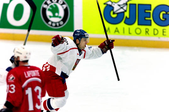 Ishockey, VM, Semifinal, Tjeckien - Kanada, 6-4, 0-0