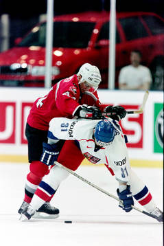 Ishockey, VM, Semifinal, Tjeckien - Kanada, 6-4, 0-0