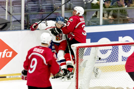 Ishockey, VM, Semifinal, Tjeckien - Kanada, 6-4, 0-0