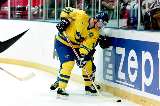 Ishockey, VM, Semifinal 2, Sverige - Finland, 2-1, 0-1 i