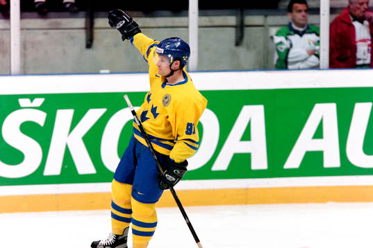 Markus Näslund, Sverige jublar