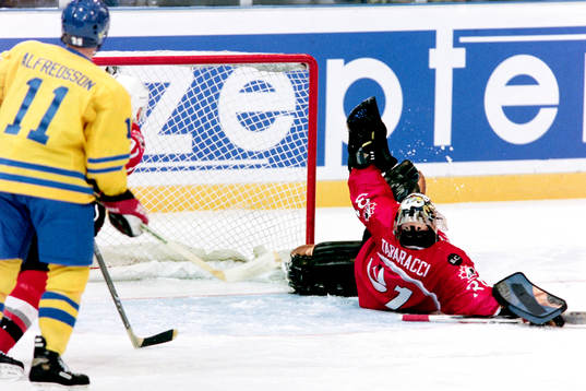 Rick Tabaracci, målvakt i Kanada