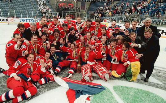 Tjeckien tog VM-guld