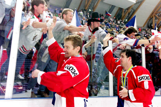 Ishockey, VM, Final 2, Tjeckien - Finland, 1-4, 1-0 i