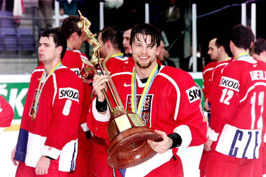 Ishockey, VM, Final 2, Tjeckien - Finland, 1-4, 1-0 i
