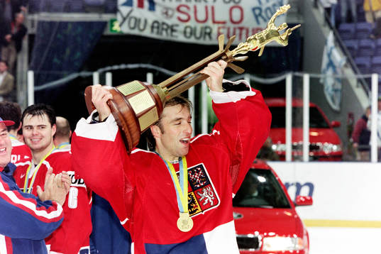 Ishockey, VM, Final 2, Tjeckien - Finland, 1-4, 1-0 i