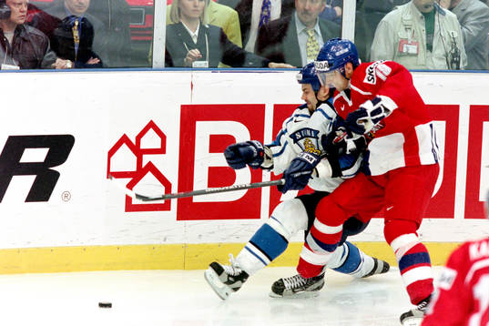 Ishockey, VM, Final 2, Tjeckien - Finland, 1-4, 1-0 i