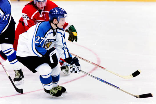Ishockey, VM, Final 2, Tjeckien - Finland, 1-4, 1-0 i