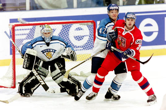 Ishockey, VM, Final 2, Tjeckien - Finland, 1-4, 1-0 i
