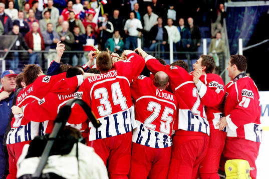 Ishockey, VM, Final 2, Tjeckien - Finland, 1-4, 1-0 i