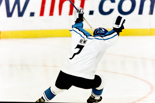 Ishockey, VM, Final 2, Tjeckien - Finland, 1-4, 1-0 i