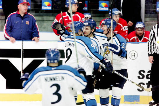 Ishockey, VM, Final 2, Tjeckien - Finland, 1-4, 1-0 i