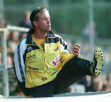 Hans Larsson, tränare Mjällby