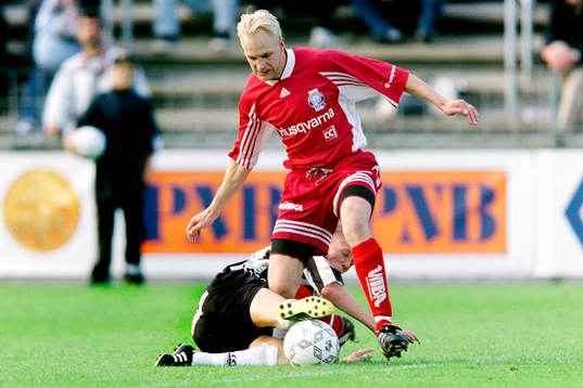 Fotboll, Div 1 Södra, Landskrona - Husqvarna FF, 1-1