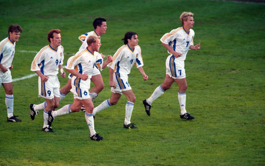 Fredrik Ljungberg, Magnus Svensson, Yksel Osmanovski,