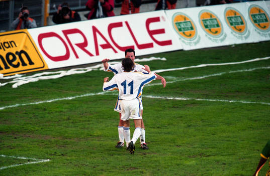Daniel Andersson och Yksel Osmanovski, Sverige