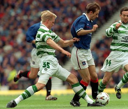 Johan Mjällby, Celtic och Neil McCann, Glasgow
