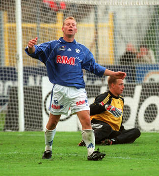 Robert Andersson, Halmstad och Mattias Asper,AIK