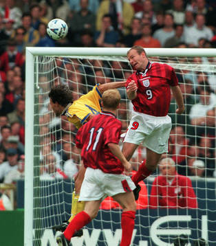 Joachim Björklund och Alan Shearer