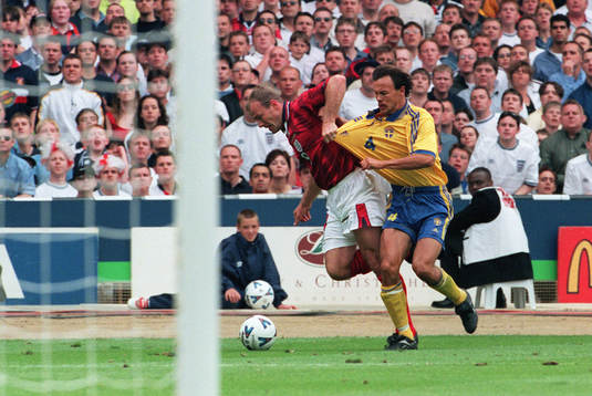 Alan Shearer och Joachim Björklund