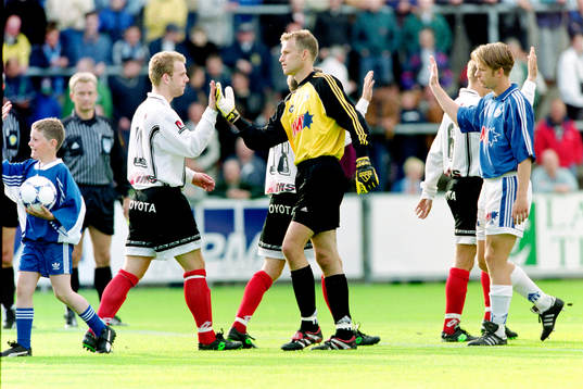 Håkan Svensson, Målvakt, Halmstad och Mathias Persson,