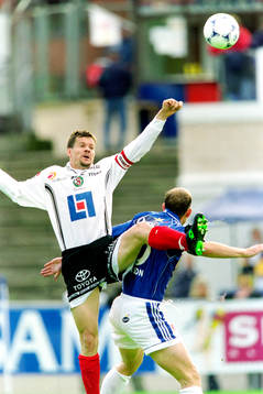 Henrik Bertilsson, Halmstad i en duell