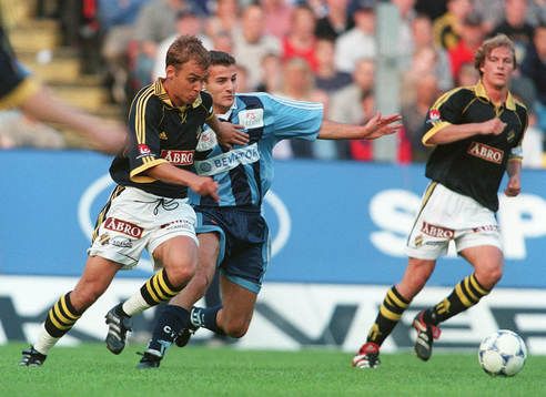 Tomas Gustafsson, AIK och Sharbel Touma, Djurgården