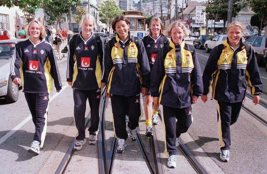 Salina Olsson, Hanna Marklund, Jane Törnqvist, Ulrika