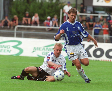 Peter Lennartsson, Halmstad och Jens Svensson, Trelleborg