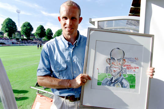 Henrik Bertilsson, Halmstad, månadens västsvenska spelare