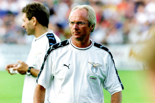Sven-Göran Eriksson, tränare i Lazio