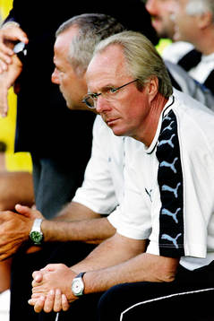 Sven-Göran Eriksson, tränare i Lazio