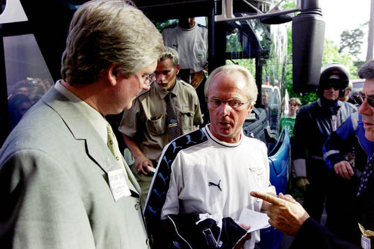 Sven-Göran Eriksson, tränare i Lazio