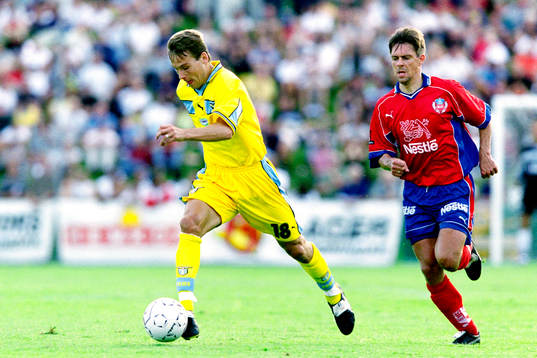 Fotboll, Vänskapsmatch, Helsingborg - Lazio