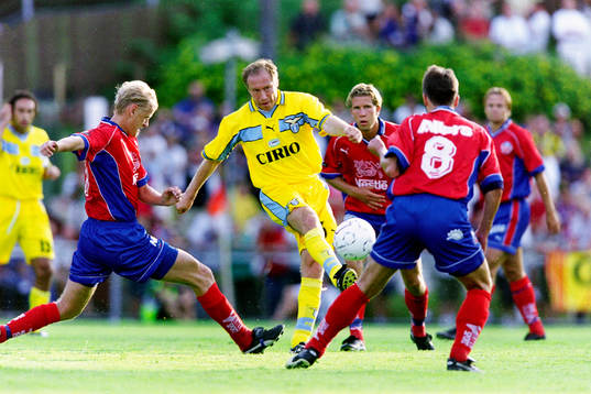 Fotboll, Vänskapsmatch, Helsingborg - Lazio