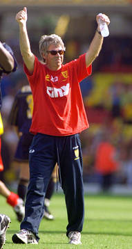 Wimbledon manager Egil Olsen (Egil Drillo Olsen)